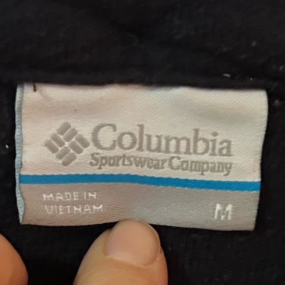 Columbia Men’s Medium M Cypress Camo Fleece Button Up Down Collared Shirt - Picture 4 of 4